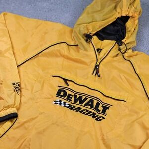 DeWalt Racing Jacket Pullover Mens XL NASCAR Windbreaker Roush Team Caliber